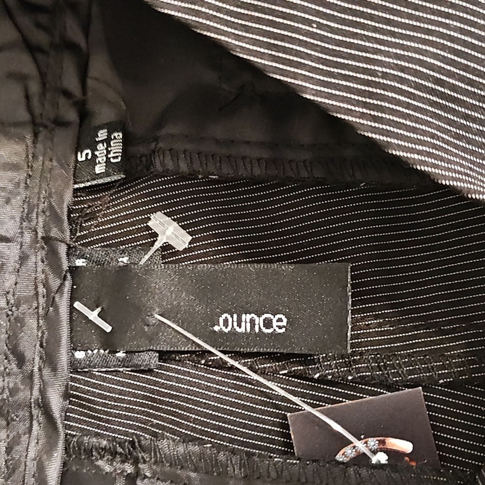 3/$15 SALE! Ounce Black Pinstripe Pants - Picture 2 of 10